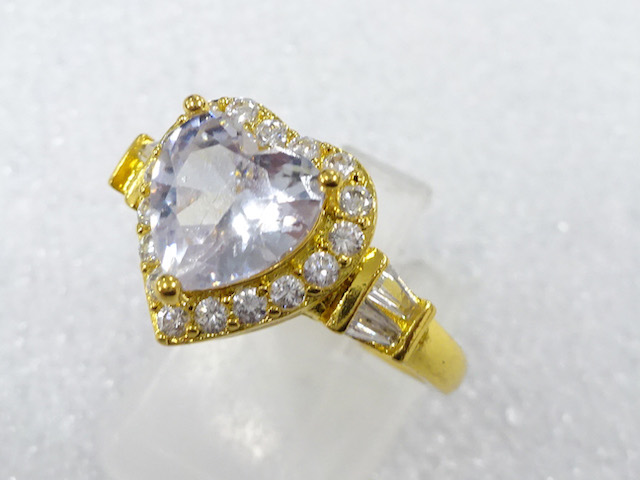 CRYSTAL FASHION RING / JP SIZE 18